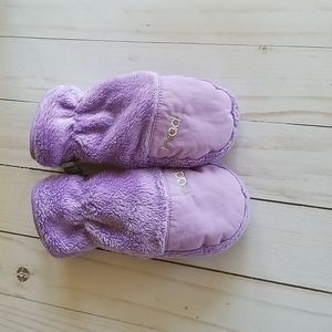 Purple head gloves Toddler small‎